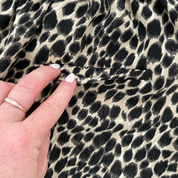 J. Crew Jamie leopard pant size 00 - Picture 9 of 10